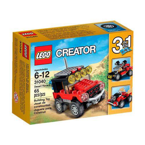 Tamanhos, Medidas e Dimensões do produto Lego Creator - 3 em 1 - Veículos do Deserto 31040
