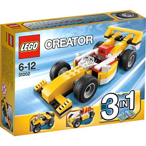 Tamanhos, Medidas e Dimensões do produto LEGO Creator - Super Carro de Corrida