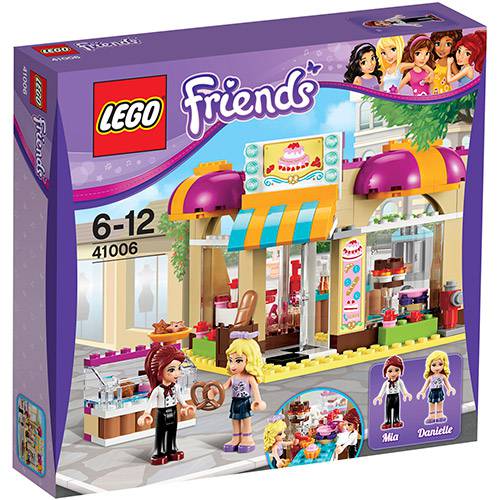 Tamanhos, Medidas e Dimensões do produto LEGO Friends - a Confeitaria do Centro da Cidade 41006