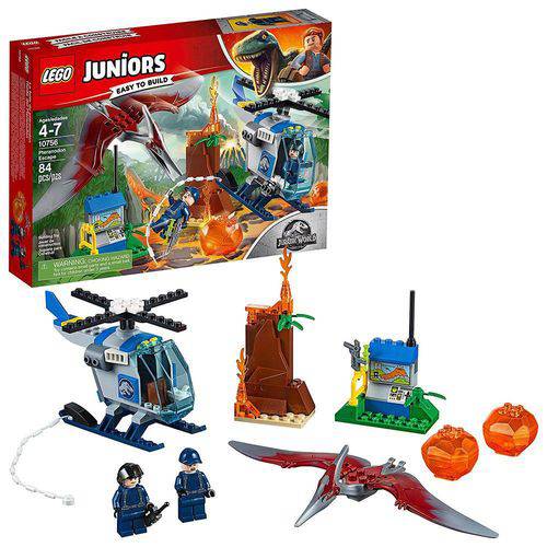 Tamanhos, Medidas e Dimensões do produto LEGO Juniors Fuga de Pteranodonte 10756