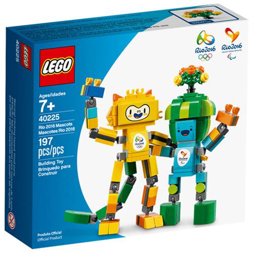 Tamanhos, Medidas e Dimensões do produto LEGO Rio 2016 Tom e Vinicius - Jogos Olímpicos
