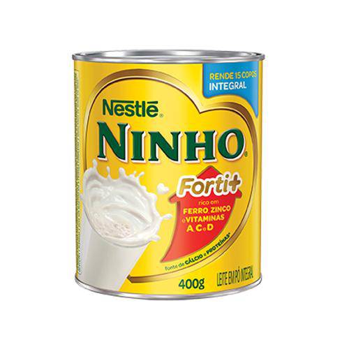 Tamanhos, Medidas e Dimensões do produto Leite em Pó Nestlé Ninho Integral 400g