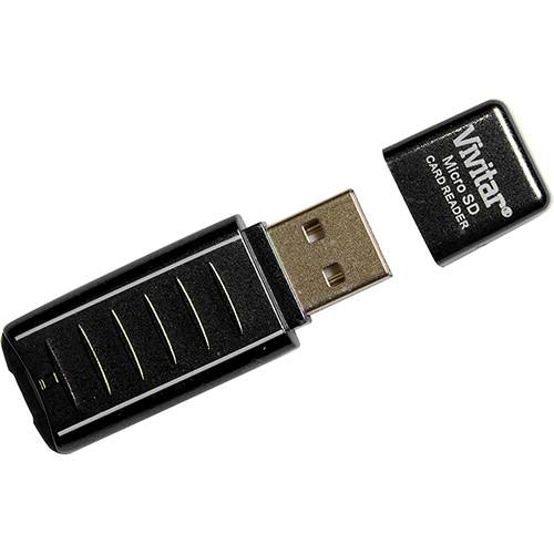 Tamanhos, Medidas e Dimensões do produto Leitor e Gravador Cartão Micro SD Formato Pen Drive - Preta
