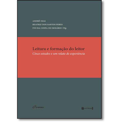 Tamanhos, Medidas e Dimensões do produto Leitura e Formacao do Leitor Cinco Estudos e um Re