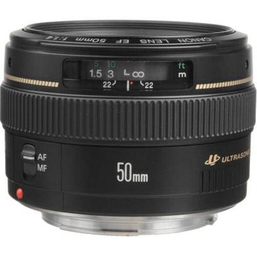 Tamanhos, Medidas e Dimensões do produto Lente Canon Ef 50mm F/1.4 Usm