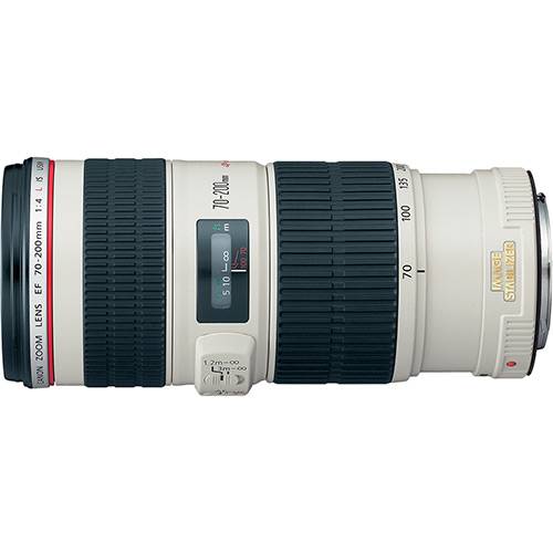 Tamanhos, Medidas e Dimensões do produto Lente Intercambiável Canon EF70-200mm F/4L IS USM