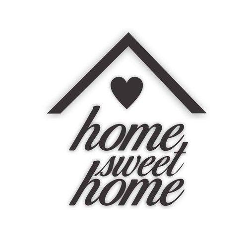 Tamanhos, Medidas e Dimensões do produto Letra em Acrílico - Home Sweet Home