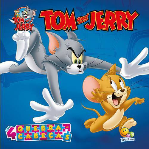 Tamanhos, Medidas e Dimensões do produto Licenciados C/ Quebra-Cabeças: Tom And Jerry