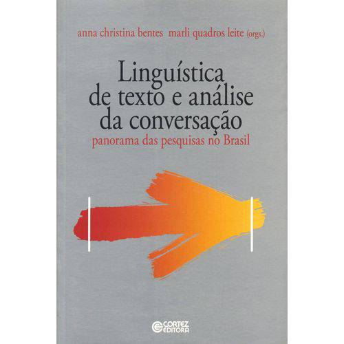 Tamanhos, Medidas e Dimensões do produto Linguística de Texto e Análise da Conversação - Panorama das Pesquisas no Brasil