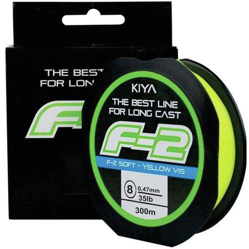 Tamanhos, Medidas e Dimensões do produto Linha Kiya F-2 0,47mm - 300M - Linha Monofilamento Soft