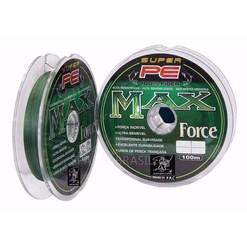Tamanhos, Medidas e Dimensões do produto Linha Multifilamento Max Force Maruri 0.26mm 48lb 100m