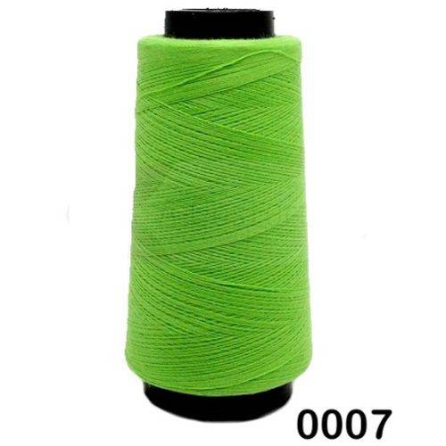 Tamanhos, Medidas e Dimensões do produto Linha para Costura Sancris 120 com 2000j - Cor: 0007 - Verde
