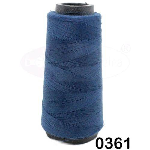 Tamanhos, Medidas e Dimensões do produto Linha para Costura Sancris 120 com 2000j - Cor: 361 - Azul Marinho