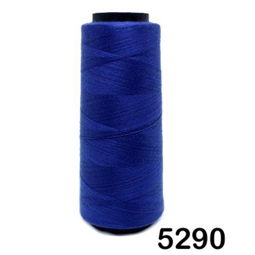 Tamanhos, Medidas e Dimensões do produto Linha para Costura Sol 120 com 2000j Corrente - Cor: Azul Medio 5290