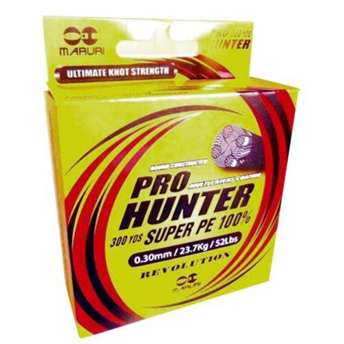 Tamanhos, Medidas e Dimensões do produto Linha Pesca Multifilamento Pro Hunter 0,30 Mm