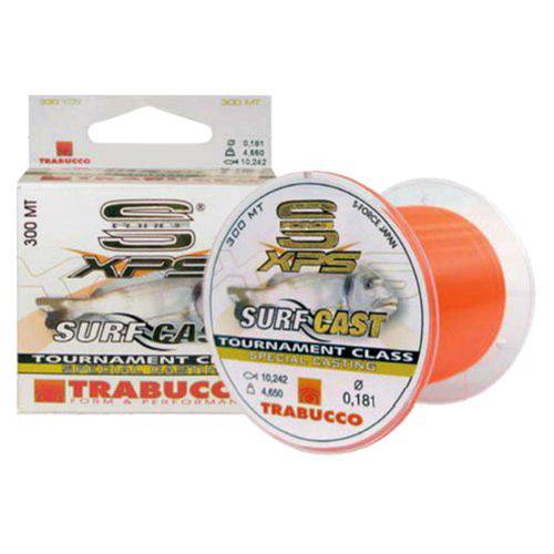 Tamanhos, Medidas e Dimensões do produto Linha Trabucco® Xps Surf Cast 300m 0.40mm Laranja