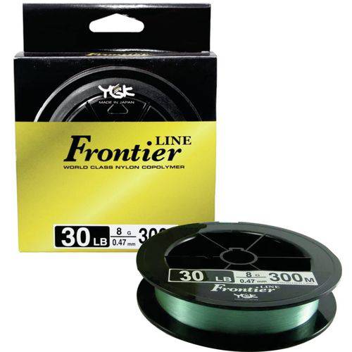 Tamanhos, Medidas e Dimensões do produto Linha YGK Frontier Line 0,47mm - 300M - Linha Monofilamento