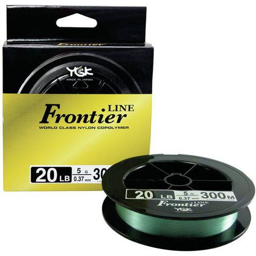 Tamanhos, Medidas e Dimensões do produto Linha YGK Frontier Line 0,37mm - 300M - Linha Monofilamento