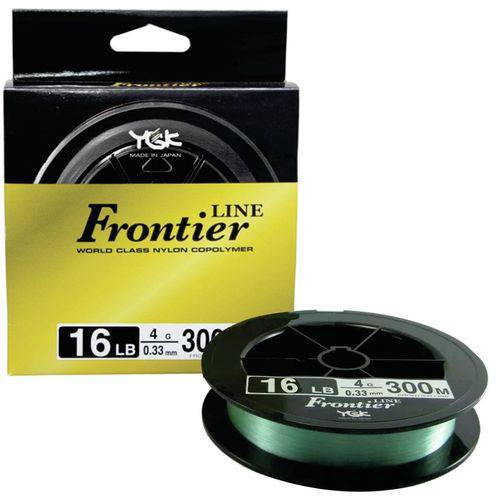 Tamanhos, Medidas e Dimensões do produto Linha YGK Frontier Line 0,33mm - 300M - Linha Monofilamento