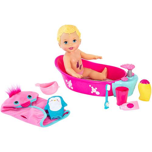 Tamanhos, Medidas e Dimensões do produto Little Mommy Brincadeira na Banheira - Mattel