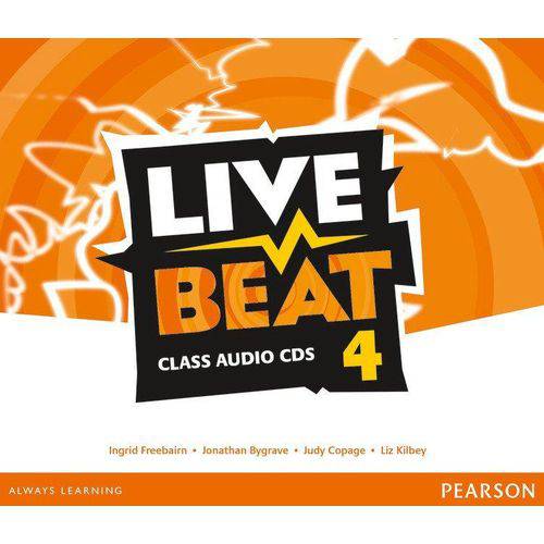Tamanhos, Medidas e Dimensões do produto Live Beat 4 Class Audio Cds
