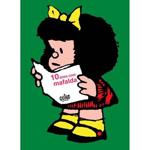 Tamanhos, Medidas e Dimensões do produto Livro - 10 Anos com Mafalda