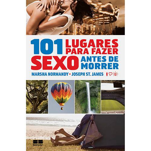 Tamanhos, Medidas e Dimensões do produto Livro - 101 Lugares para Fazer Sexo Antes de Morrer