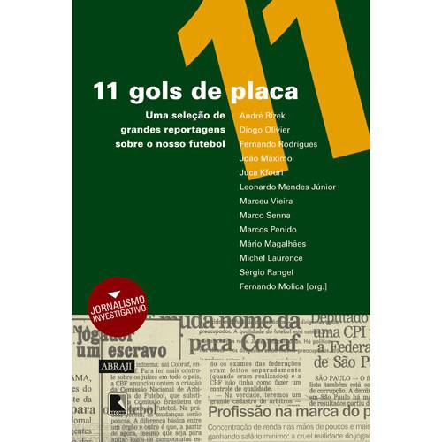Tamanhos, Medidas e Dimensões do produto Livro - 11 Gols de Placa - uma Seleção de Reportagens Sobre o Nosso Futebol