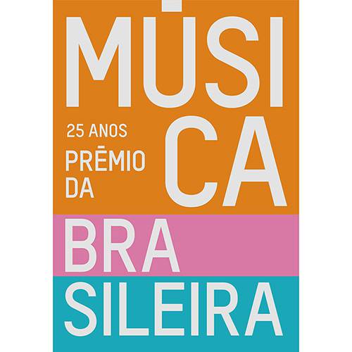 Tamanhos, Medidas e Dimensões do produto Livro - 25 Anos: Prêmio da Música Brasileira