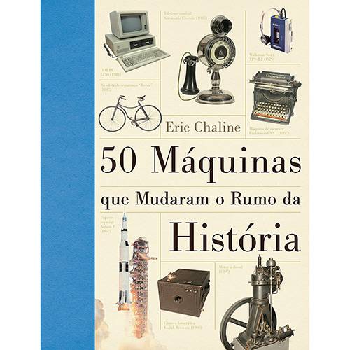 Tamanhos, Medidas e Dimensões do produto Livro - 50 Máquinas que Mudaram o Rumo da História