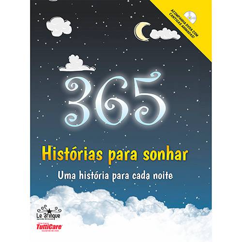 Tamanhos, Medidas e Dimensões do produto Livro 365 Histórias com DVD - Le Brinque