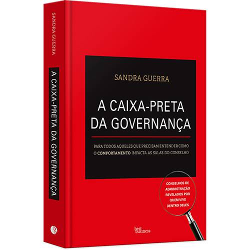 Tamanhos, Medidas e Dimensões do produto Livro - a Caixa-Preta da Governança