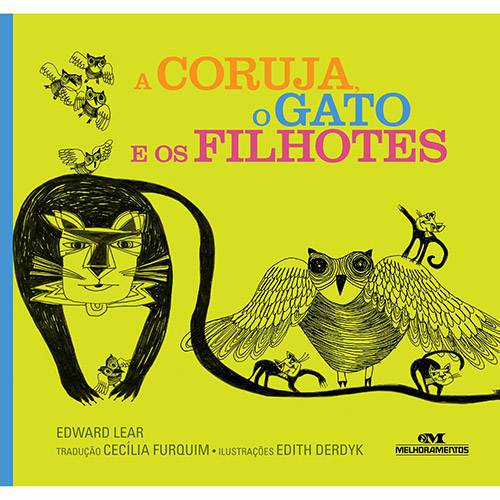 Tamanhos, Medidas e Dimensões do produto Livro - a Coruja, o Gato e os Filhotes (Livro+CD)