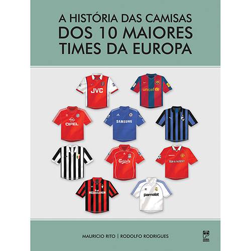 Tamanhos, Medidas e Dimensões do produto Livro - a História das Camisas dos 10 Maiores Times da Europa
