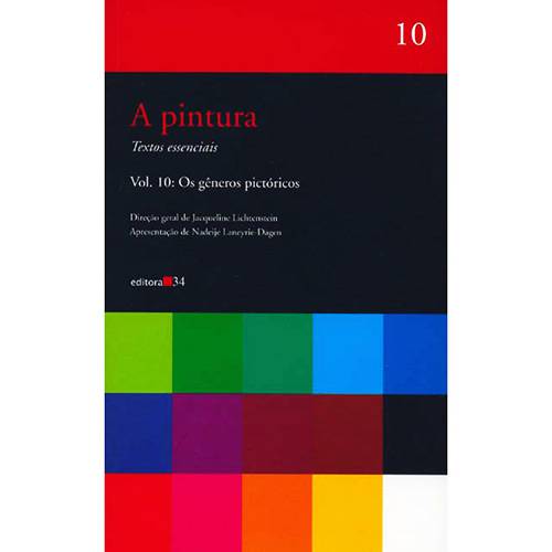 Tamanhos, Medidas e Dimensões do produto Livro - a Pintura: Textos Essenciais - Gêneros Pictóricos - Vol. 10