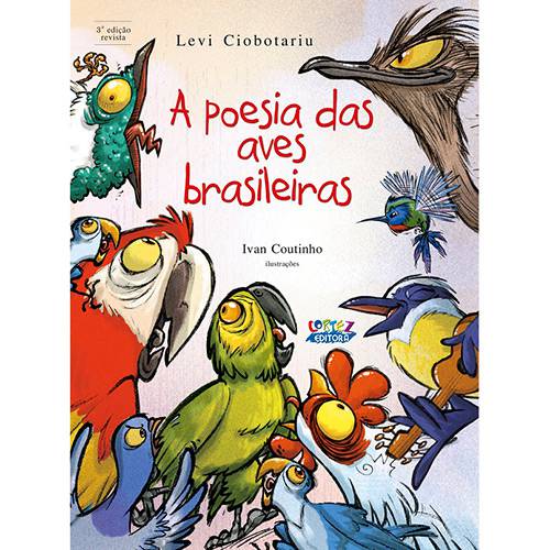 Tamanhos, Medidas e Dimensões do produto Livro - a Poesia das Aves Brasileiras