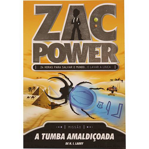 Tamanhos, Medidas e Dimensões do produto Livro - a Tumba Amaldiçoada: Coleção Zac Power