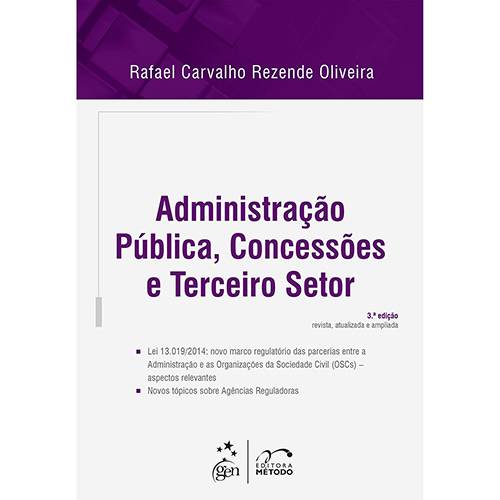 Tamanhos, Medidas e Dimensões do produto Livro - Administração Pública, Concessões e Terceiro Setor