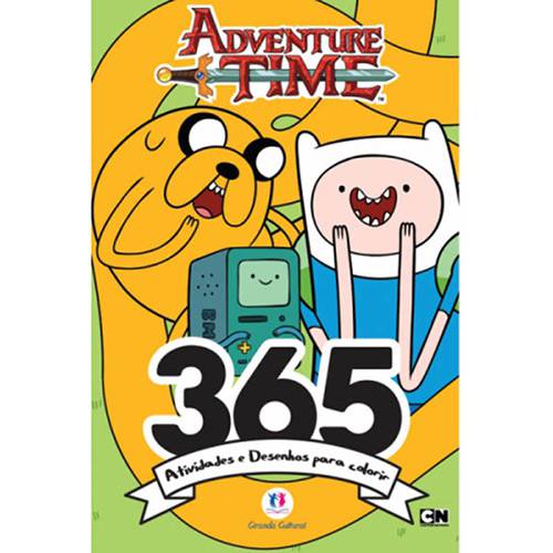 Tamanhos, Medidas e Dimensões do produto Livro - Adventure Time: 365 Atividades e Desenhos para Colorir
