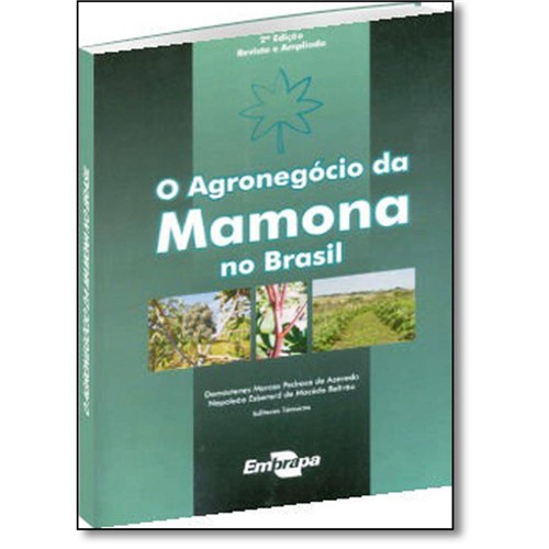 Tamanhos, Medidas e Dimensões do produto Livro - Agronegócio da Mamona no Brasil, o