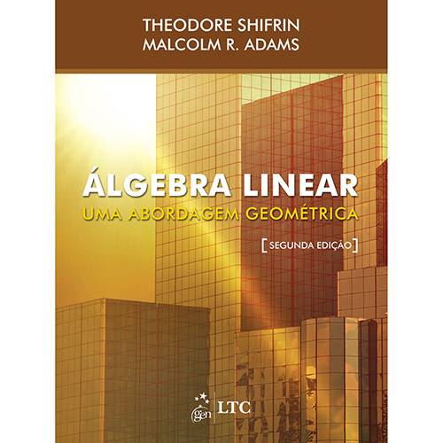 Tamanhos, Medidas e Dimensões do produto Livro - Álgebra Linear: uma Abordagem Geométrica