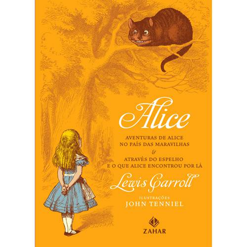 Tamanhos, Medidas e Dimensões do produto Livro - Alice: Aventuras de Alice no País das Maravilhas & Através do Espelho e o que Alice Encontrou por Lá