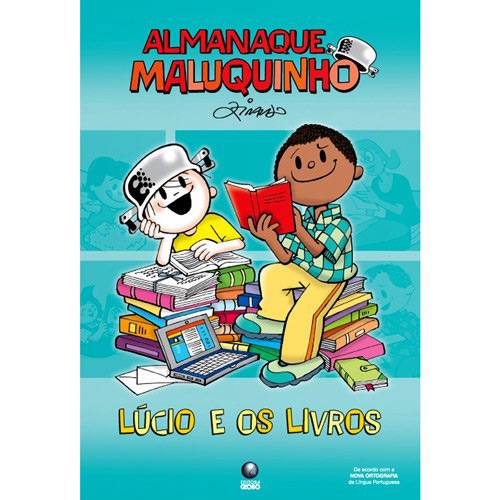 Tamanhos, Medidas e Dimensões do produto Livro - Almanaque Maluquinho - Lúcio e os Livros