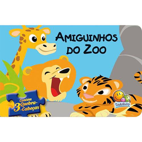 Tamanhos, Medidas e Dimensões do produto Livro - Amiguinhos do Zoo