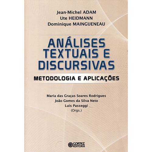 Tamanhos, Medidas e Dimensões do produto Livro - Análises Textuais e Discursivas - Metodologia e Aplicações