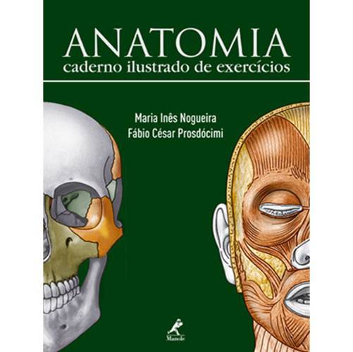 Tamanhos, Medidas e Dimensões do produto Livro - Anatomia - Caderno Ilustrado de Exercícios