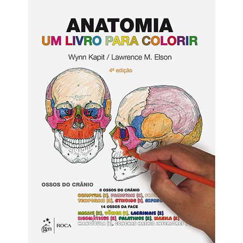Tamanhos, Medidas e Dimensões do produto Livro - Anatomia: um Livro para Colorir
