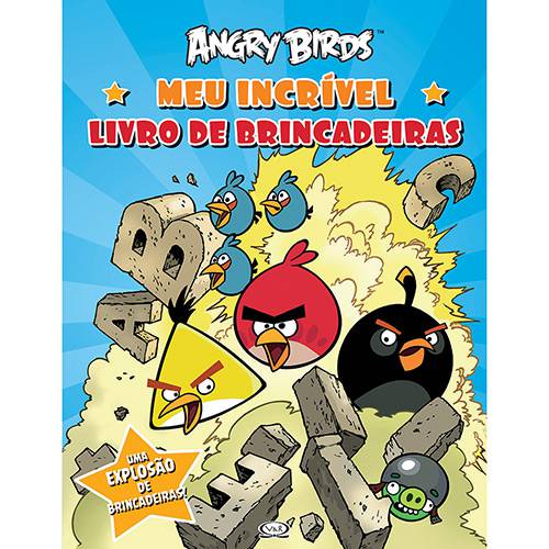 Tamanhos, Medidas e Dimensões do produto Livro - Angry Birds: Meu Incrível Livro de Brincadeiras