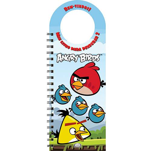 Tamanhos, Medidas e Dimensões do produto Livro - Angry Birds: Meu Livro para Pendurar 2 - Bem Vindos!