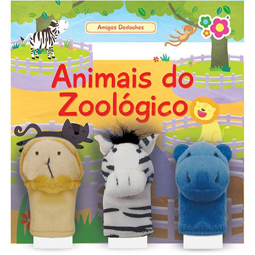 Tamanhos, Medidas e Dimensões do produto Livro - Animais do Zoológico - Dican